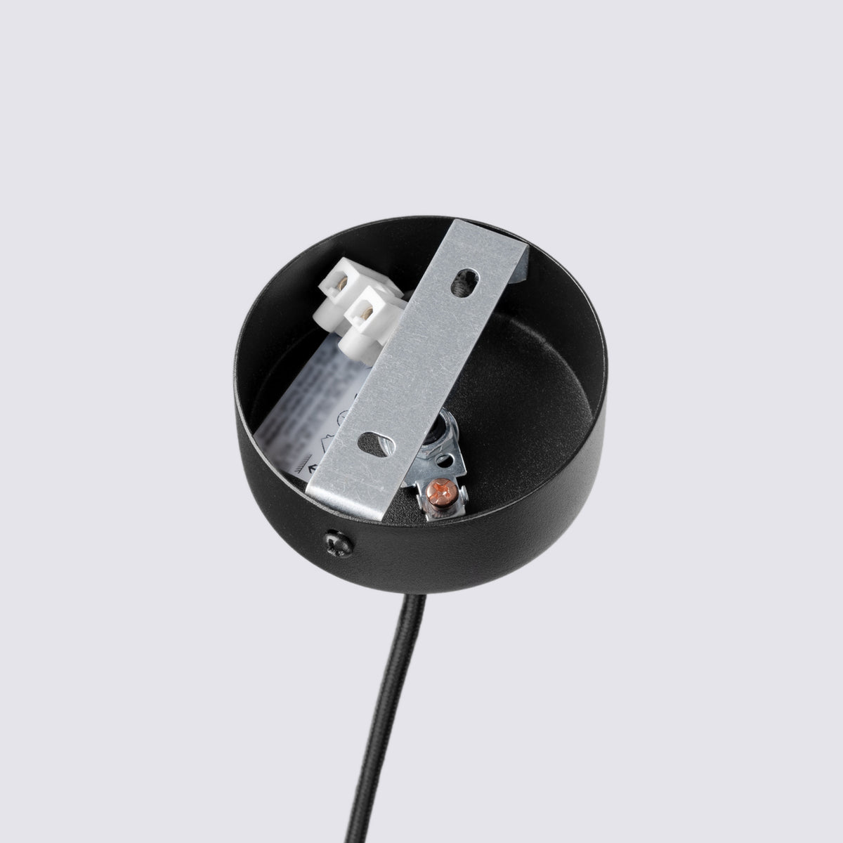 Pendant lamp FELTRO 1 black/beige