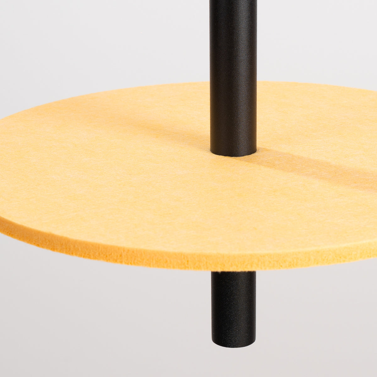 Pendant lamp FELTRO 1 black/yellow