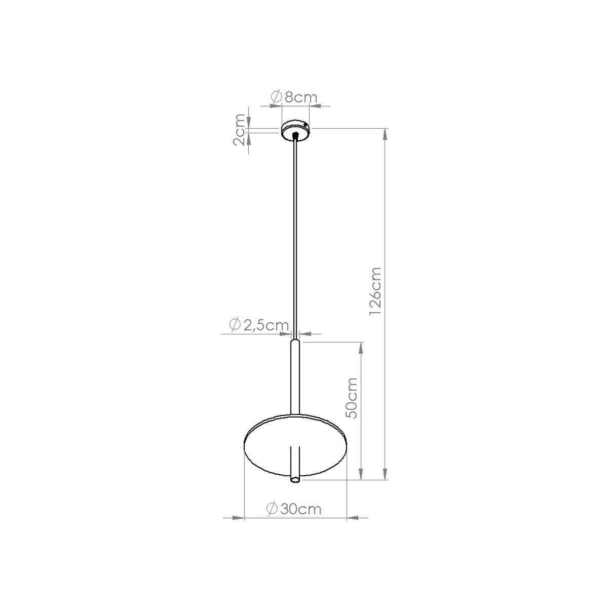 Pendant lamp FELTRO 1 black/navy