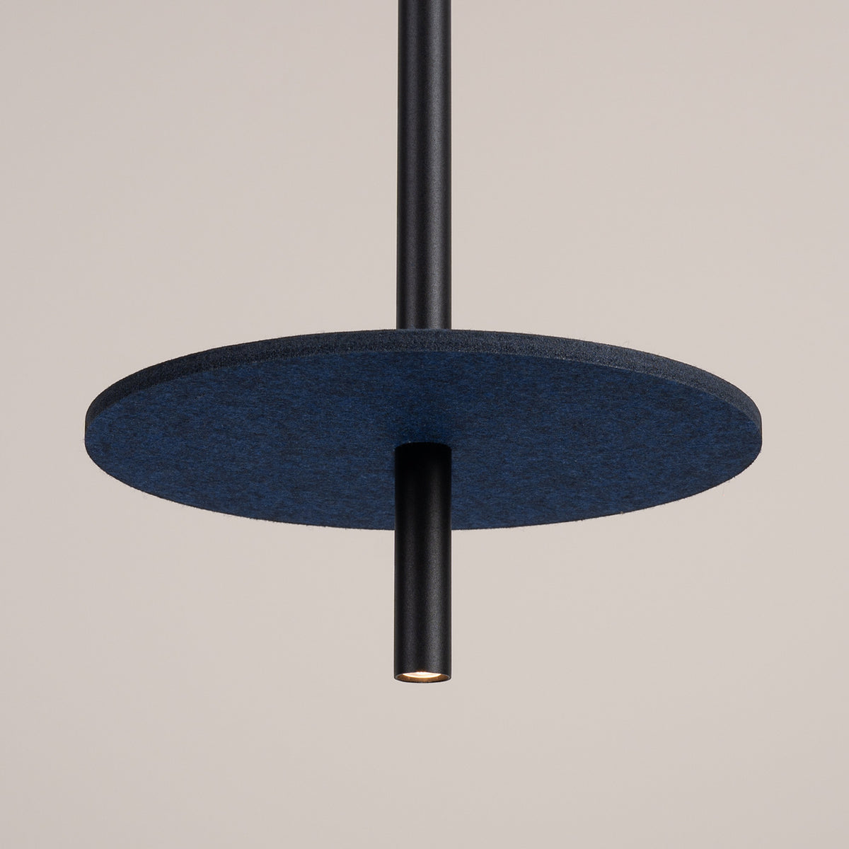 Pendant lamp FELTRO 1 black/navy
