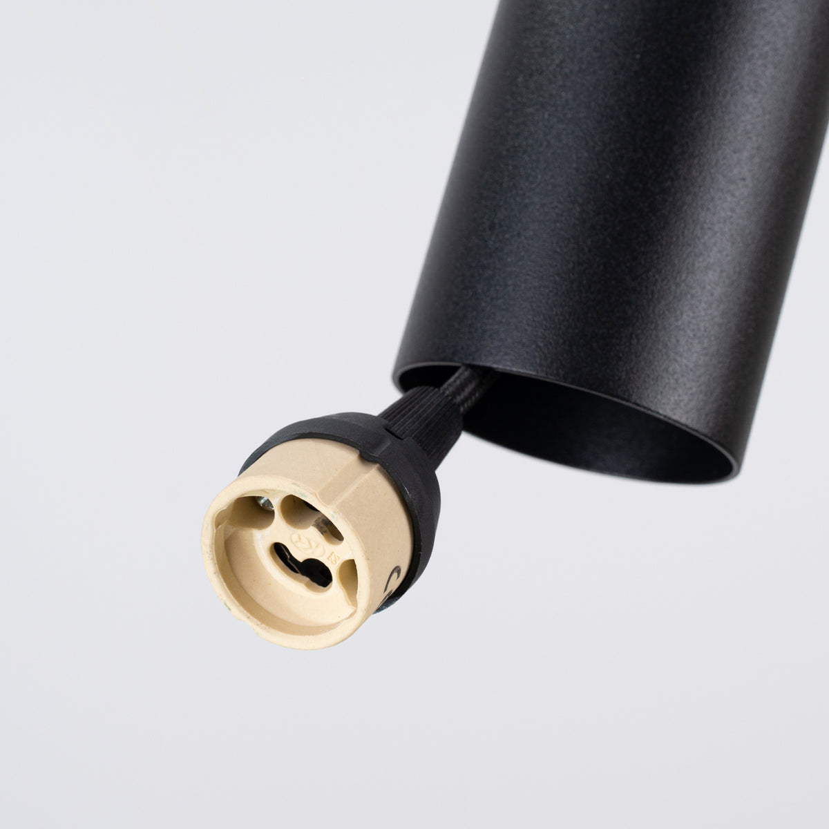 Pendant lamp PELTA 1 black/yellow