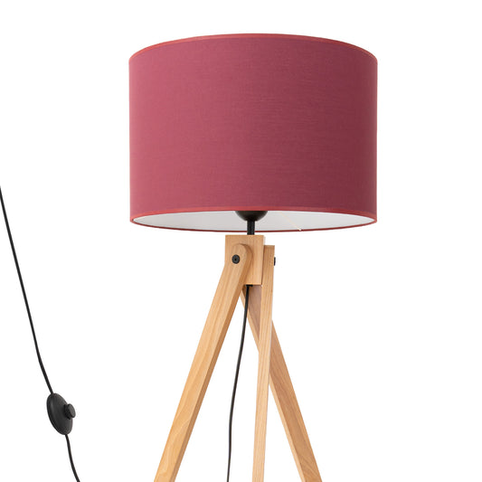 Floor lamp NATT burgundy