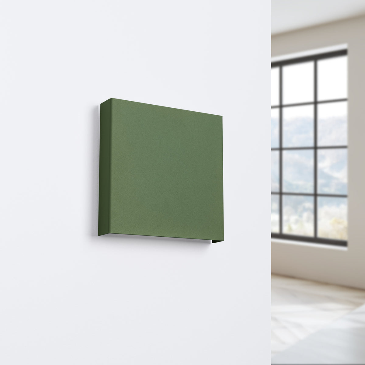 Wall lamp VANTA olive green