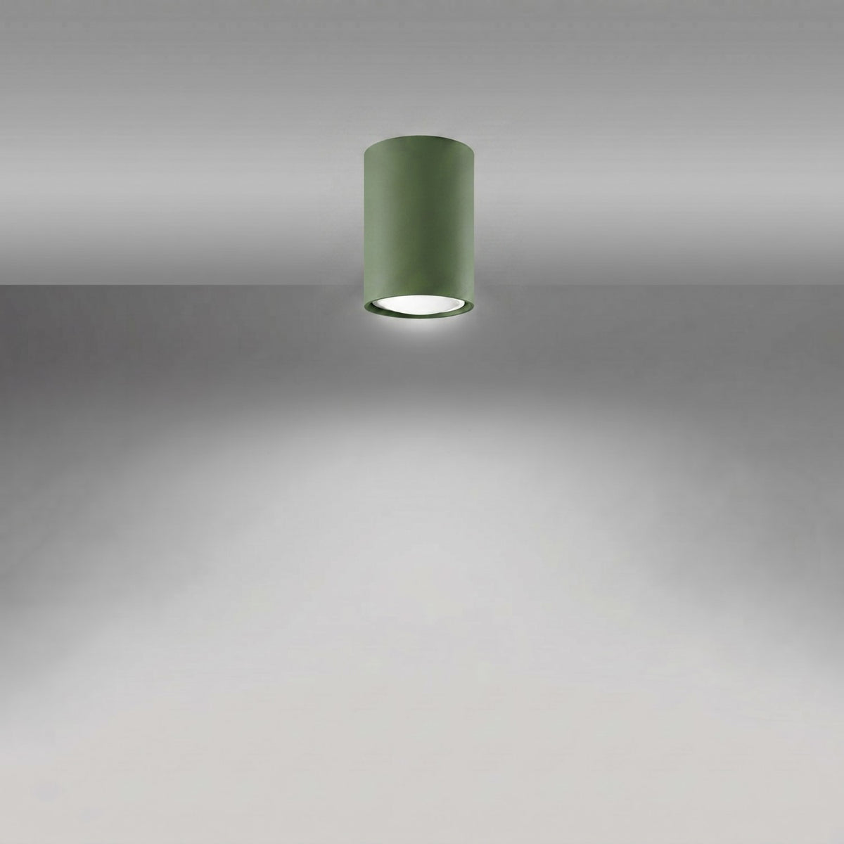 Ceiling lamp LAGOS 10 olive green