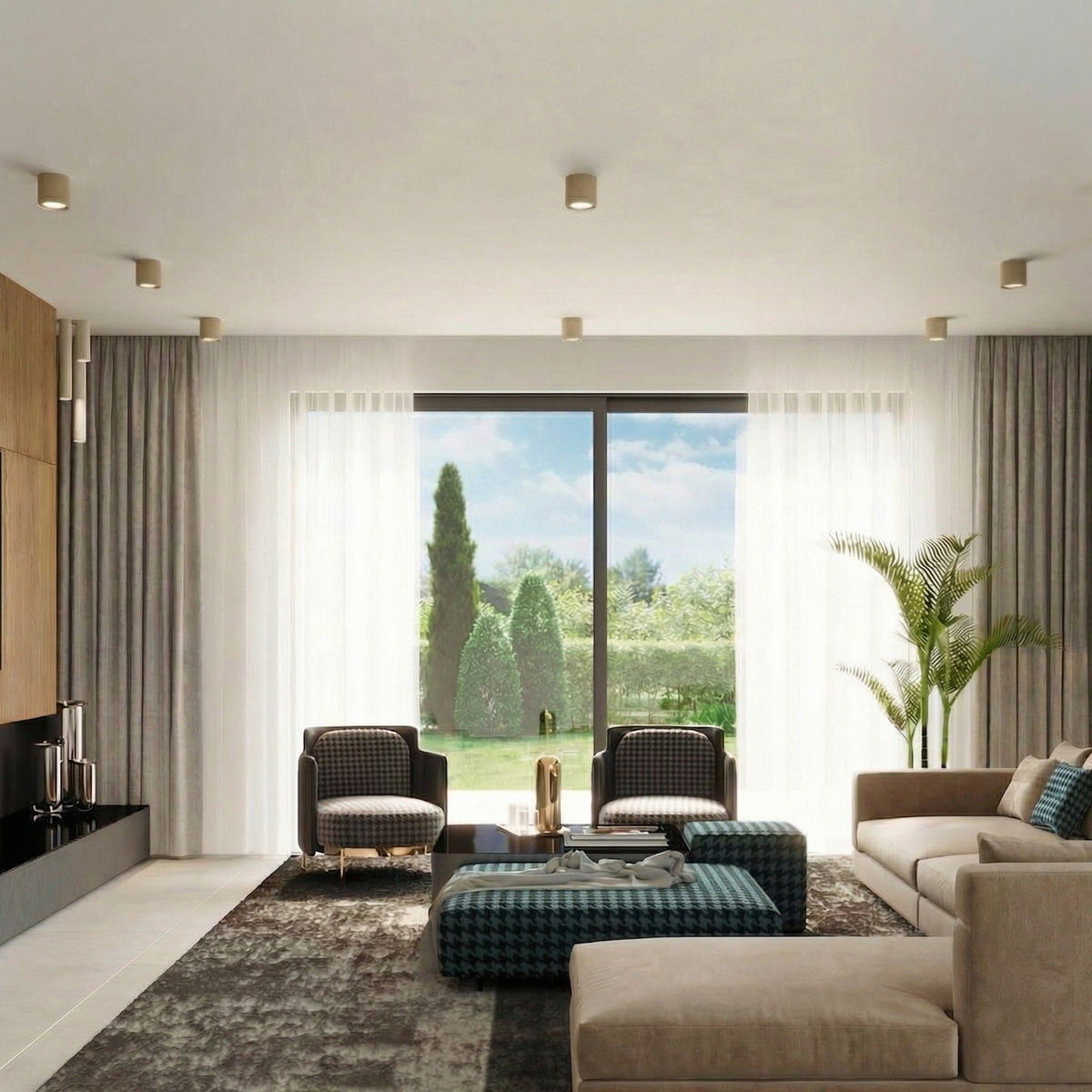 Ceiling lamp LAGOS 20 beige