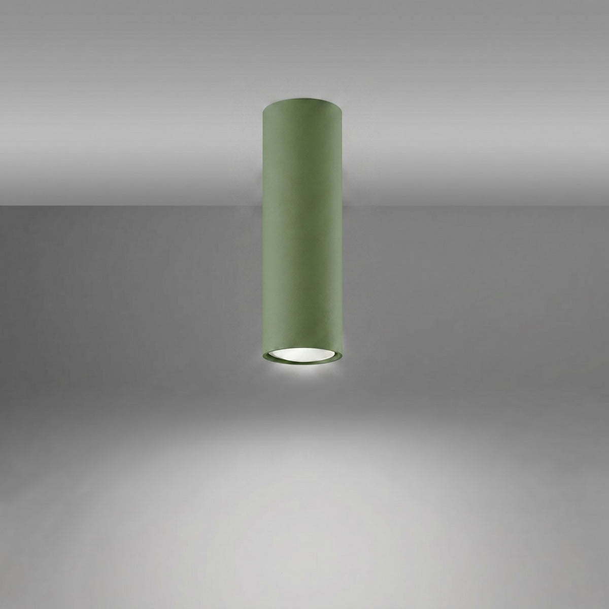 Ceiling lamp LAGOS 20 olive green