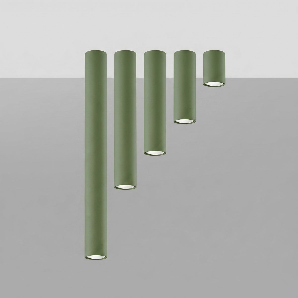 Ceiling lamp LAGOS 20 olive green