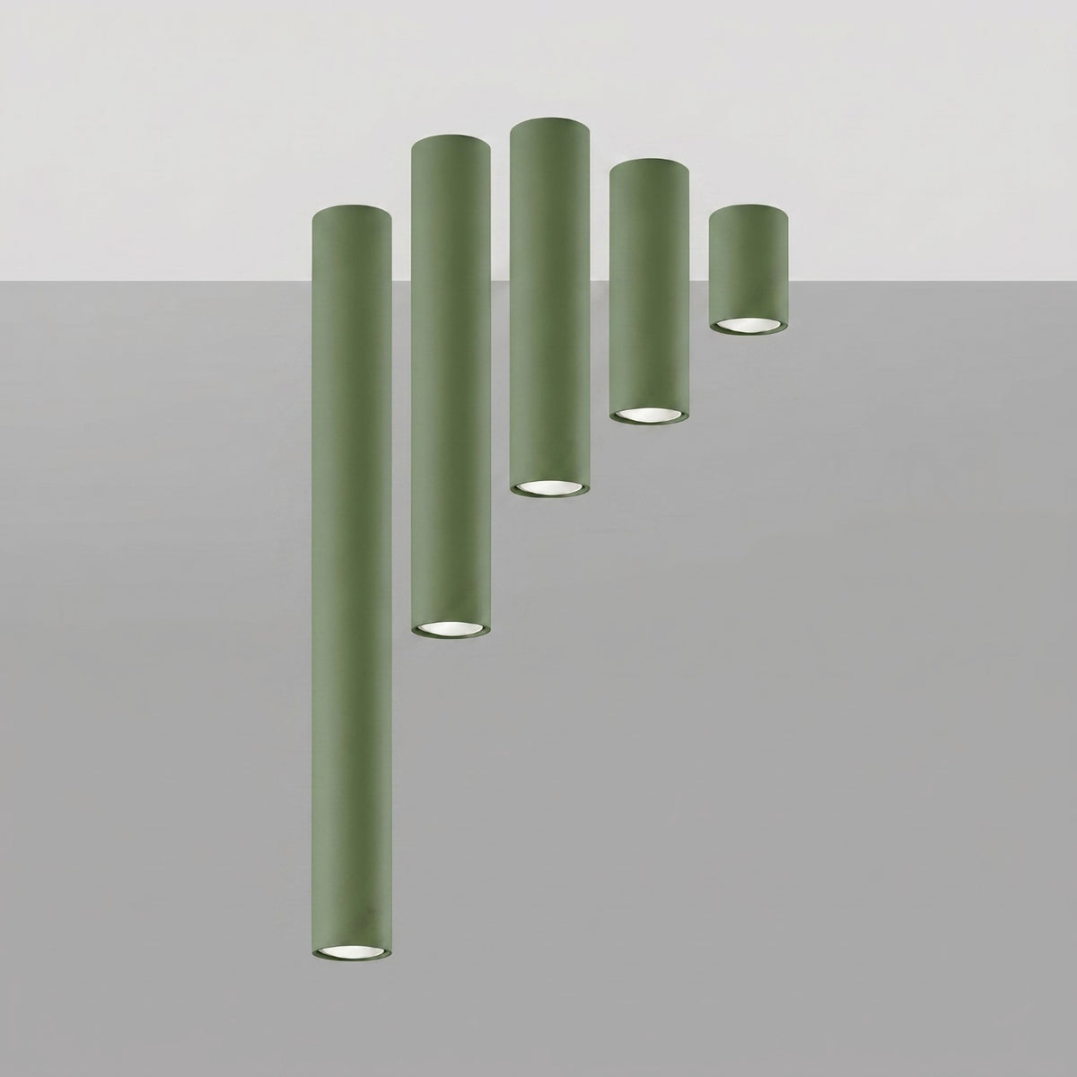 Ceiling lamp LAGOS 20 olive green