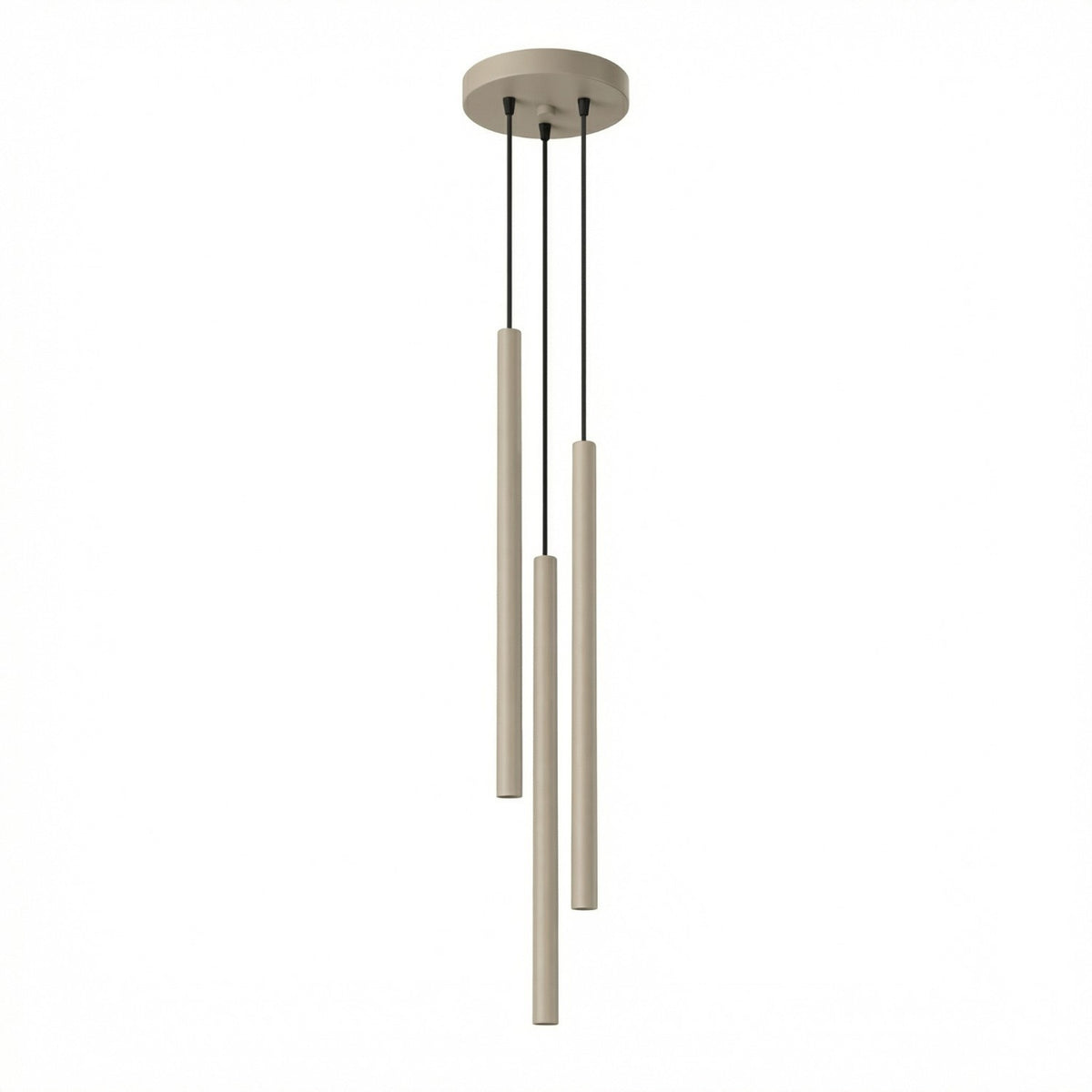 Pendant lamp PASTELO 3P taupe