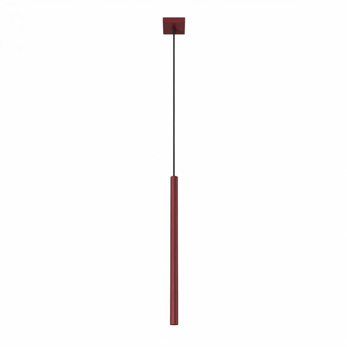 Pendant lamp PASTELO 1 burgundy