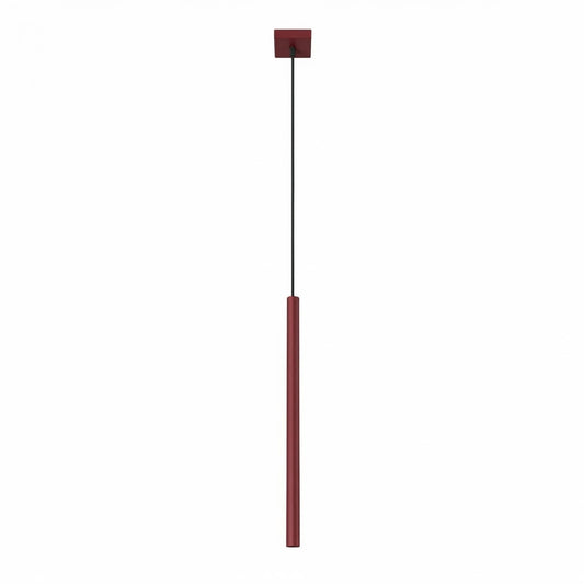 Pendant lamp PASTELO 1 burgundy