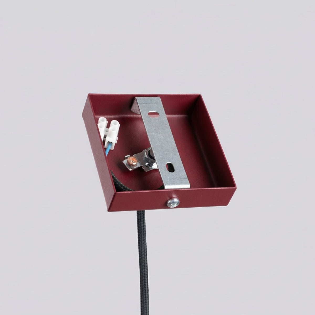 Pendant lamp PASTELO 1 burgundy