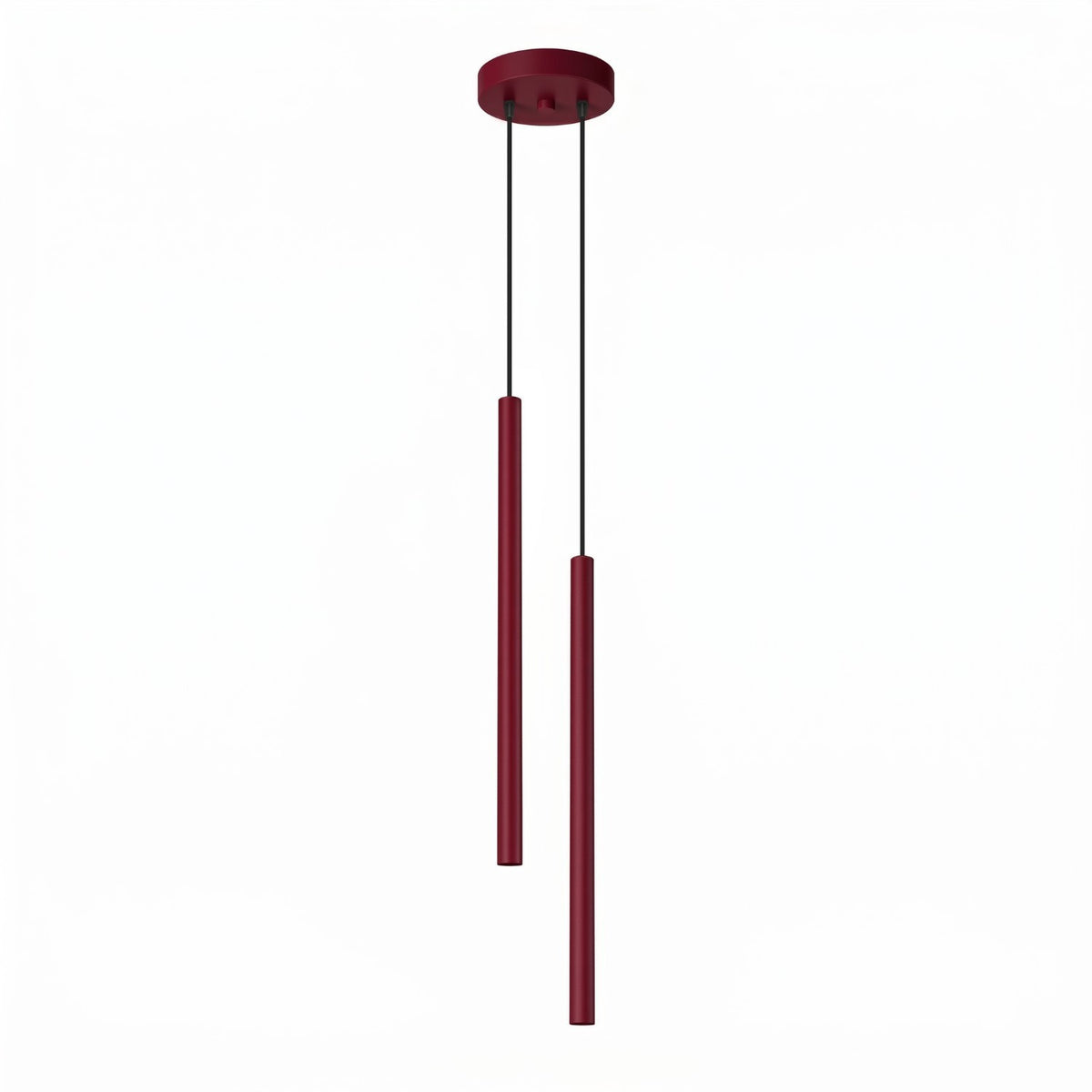 Pendant lamp PASTELO 2 burgundy