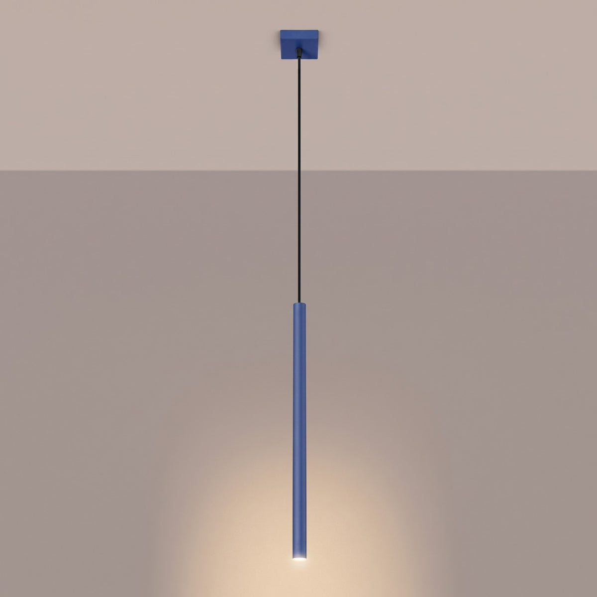 Pendant lamp PASTELO 1 ultramarine