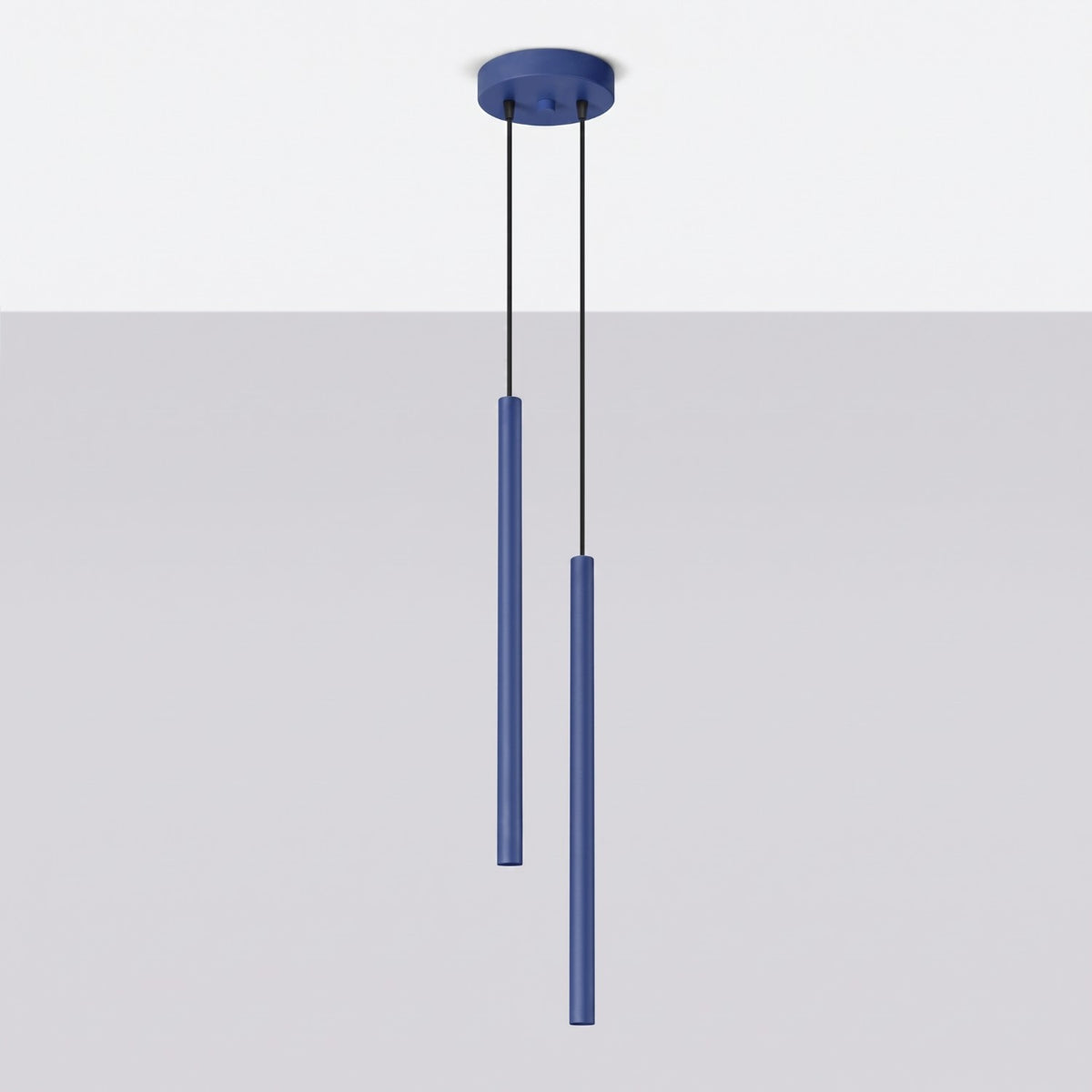 Pendant lamp PASTELO 2 ultramarine