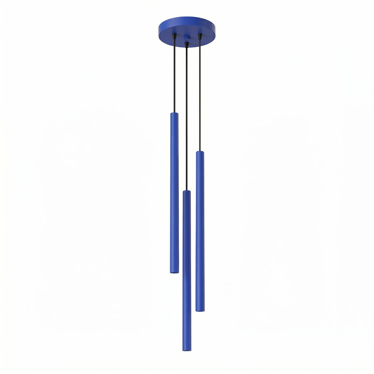 Pendant lamp PASTELO 3P ultramarine
