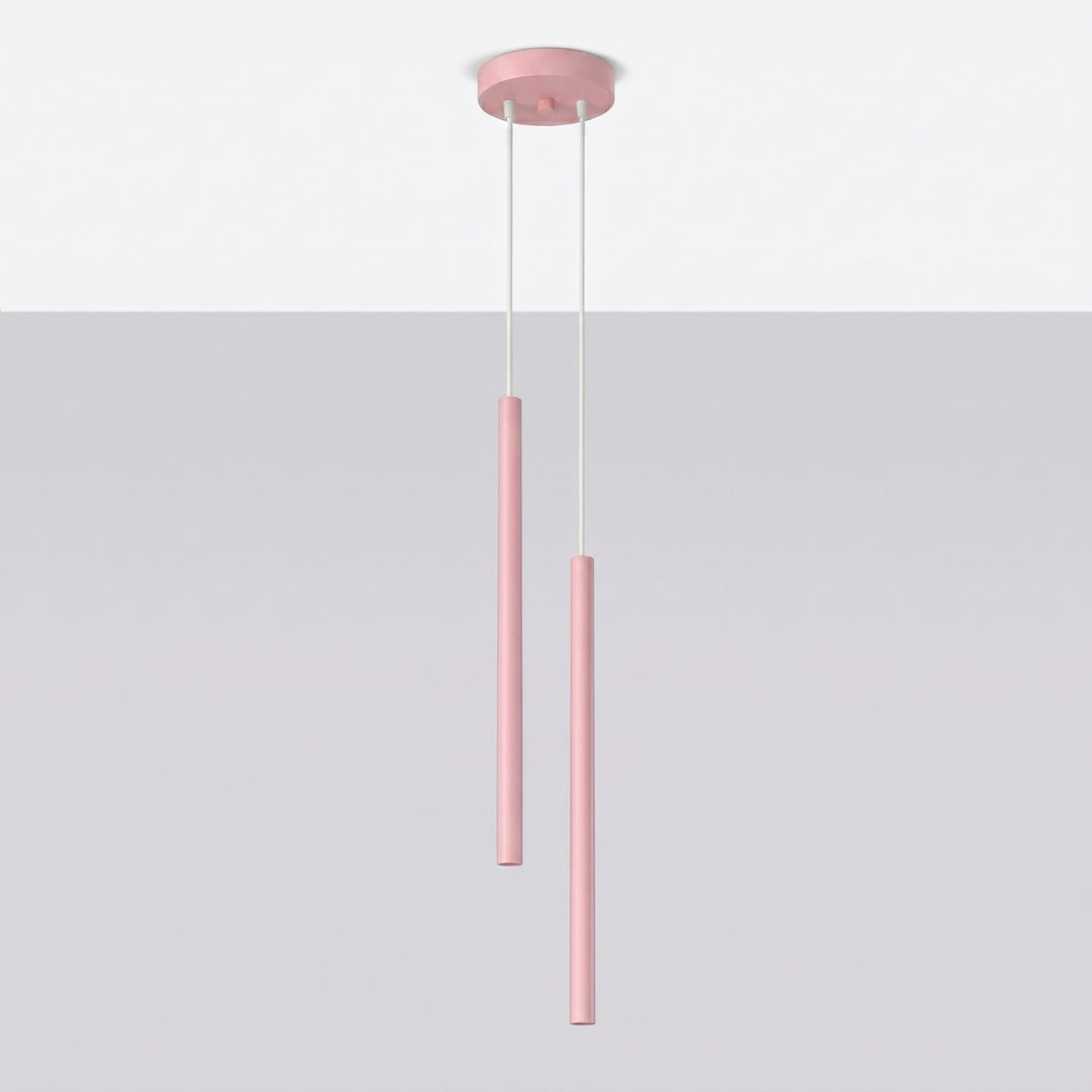 Pendant lamp PASTELO 2 pink