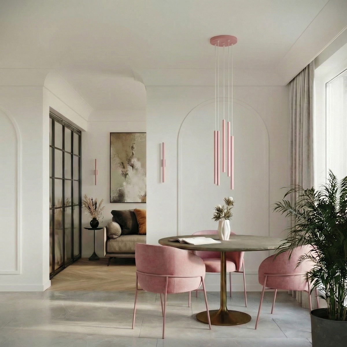 Wall lamp PASTELO 2 pink