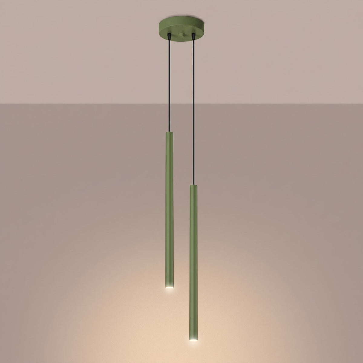 Pendant lamp PASTELO 2 sage