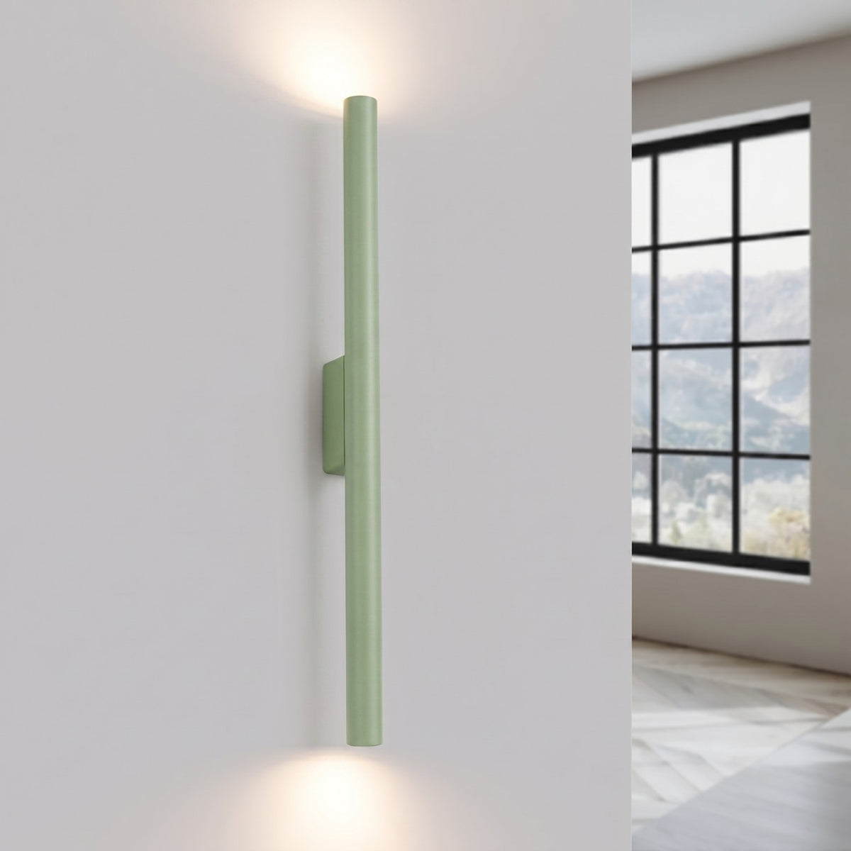 Wall lamp PASTELO 2 sage