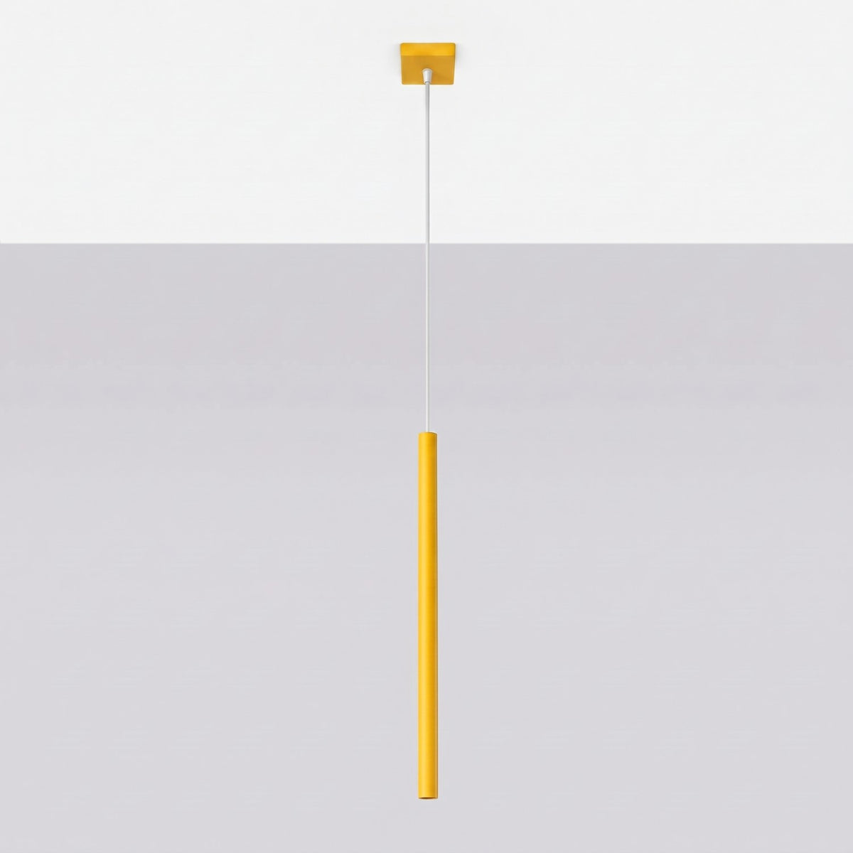 Pendant lamp PASTELO 1 yellow
