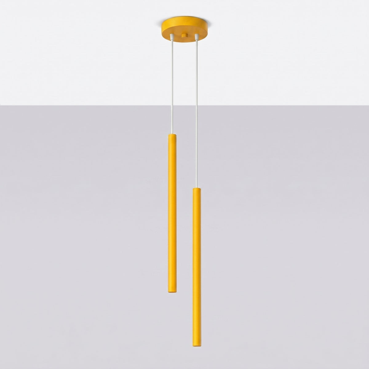 Pendant lamp PASTELO 2 yellow