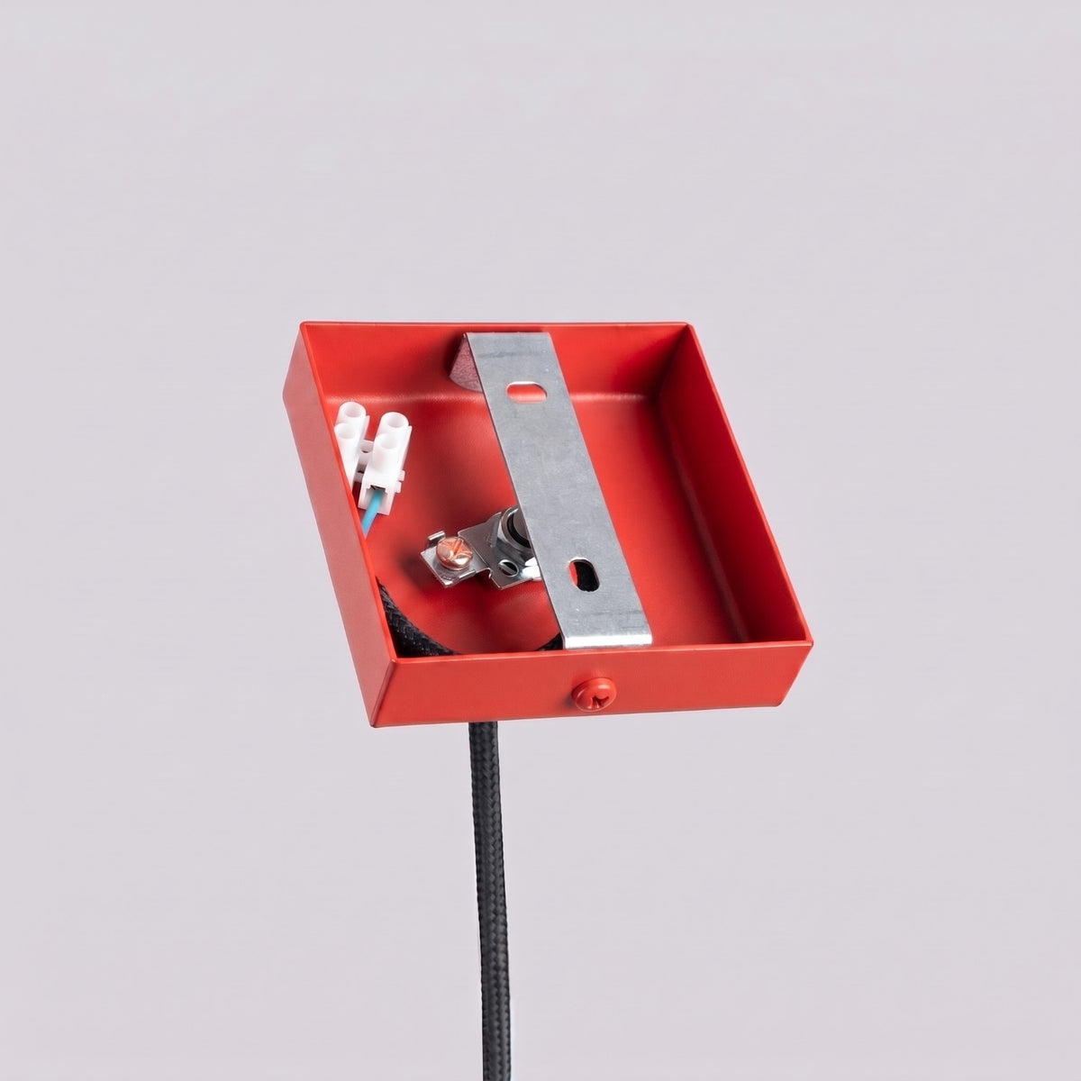 Pendant lamp PASTELO 1 red