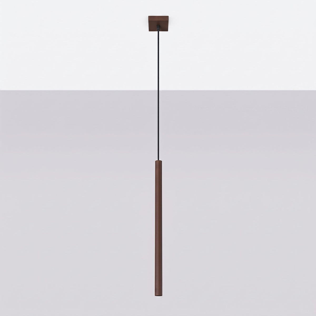 Pendant lamp PASTELO 1 brown