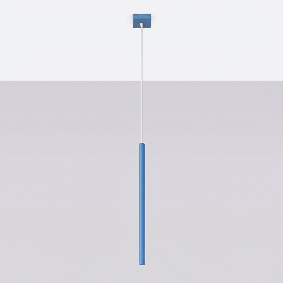 Pendant lamp PASTELO 1 azure