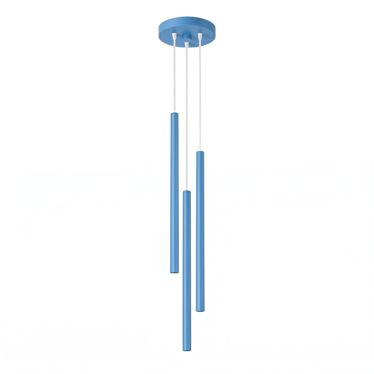Pendant lamp PASTELO 3P azure