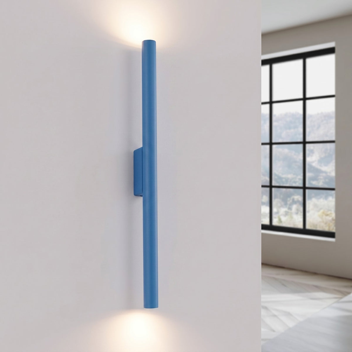 Wall lamp PASTELO 2 azure