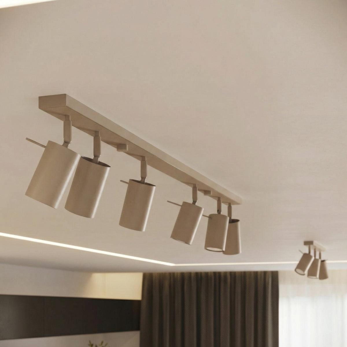 Wall lamp RING taupe