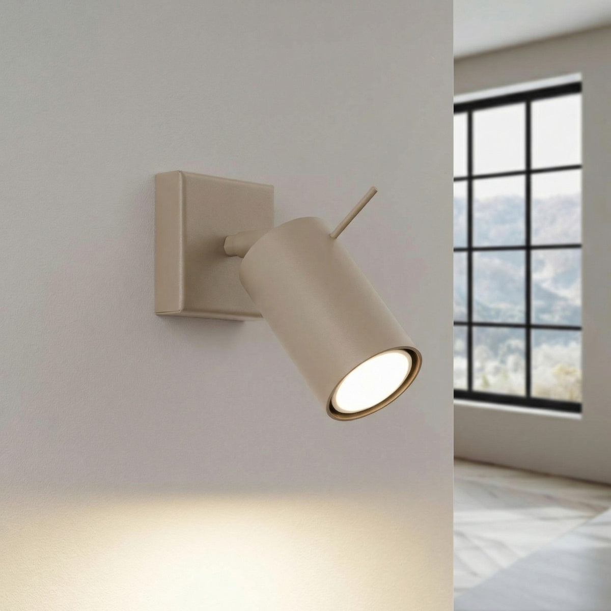 Wall lamp RING taupe