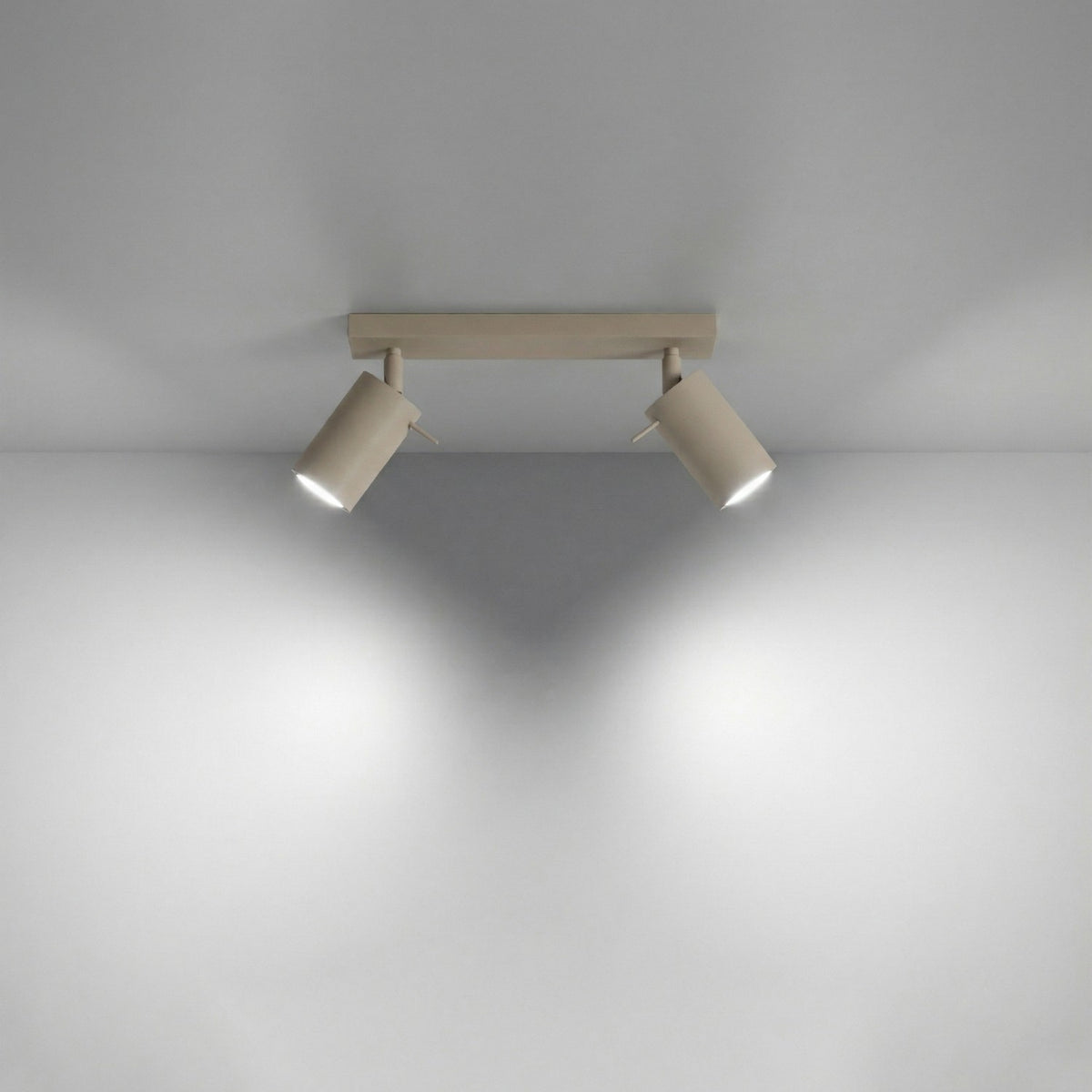 Ceiling lamp RING 2 taupe