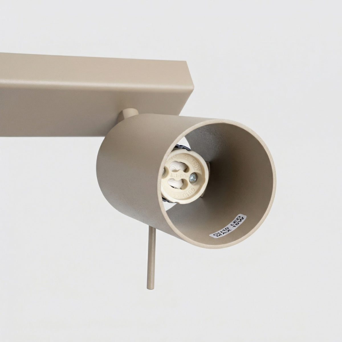 Ceiling lamp RING 2 taupe