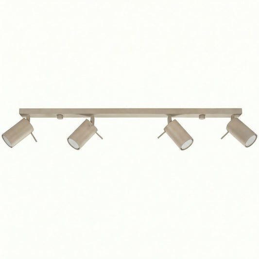 Ceiling lamp RING 4L taupe