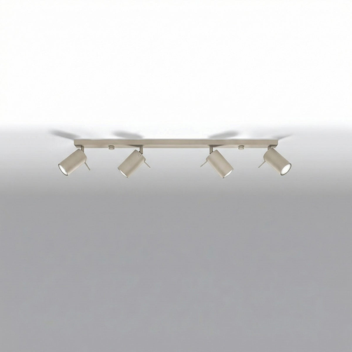 Ceiling lamp RING 4L taupe