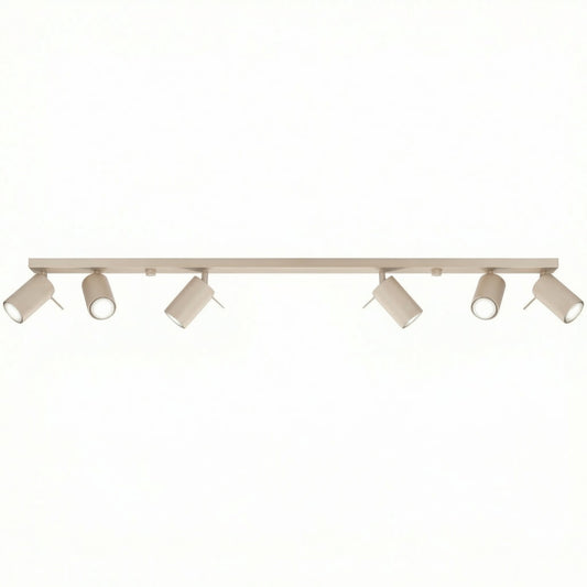 Ceiling lamp RING 6L taupe
