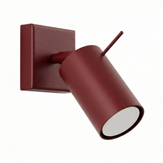 Wall lamp RING burgundy