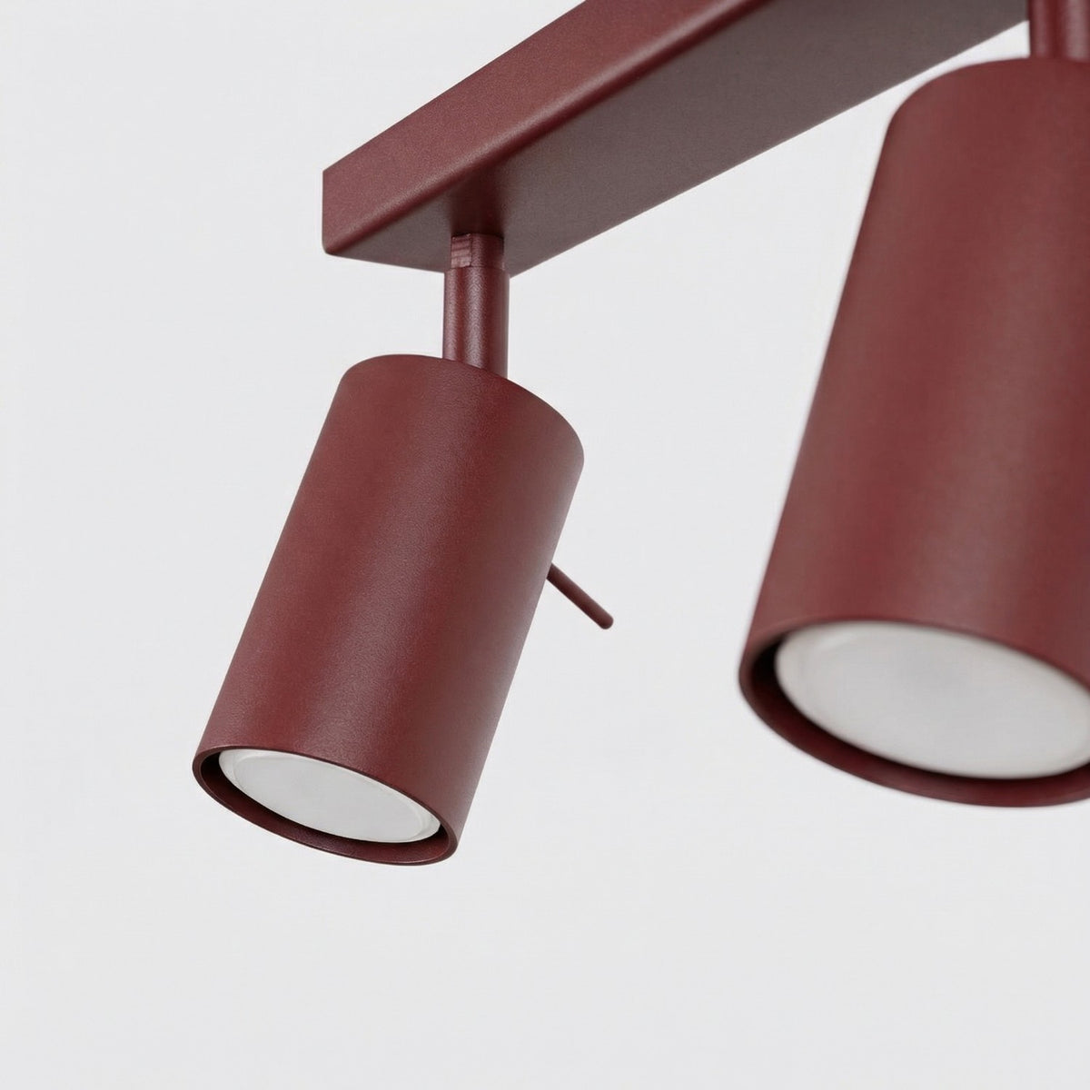 Ceiling lamp RING 2 burgundy