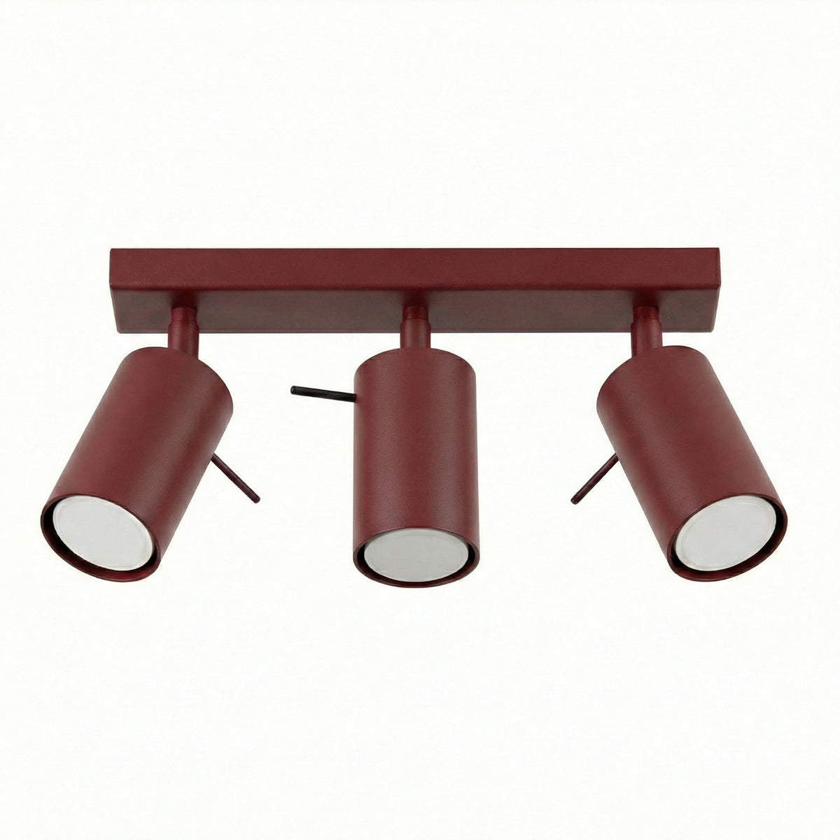 Ceiling lamp RING 3 burgundy