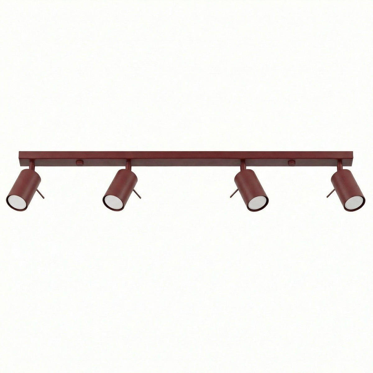 Ceiling lamp RING 4L burgundy