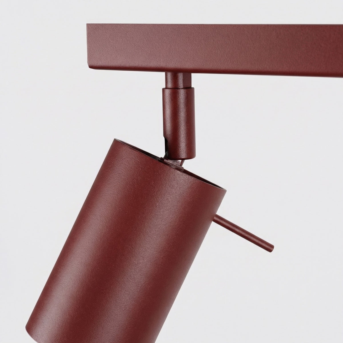 Ceiling lamp RING 4L burgundy