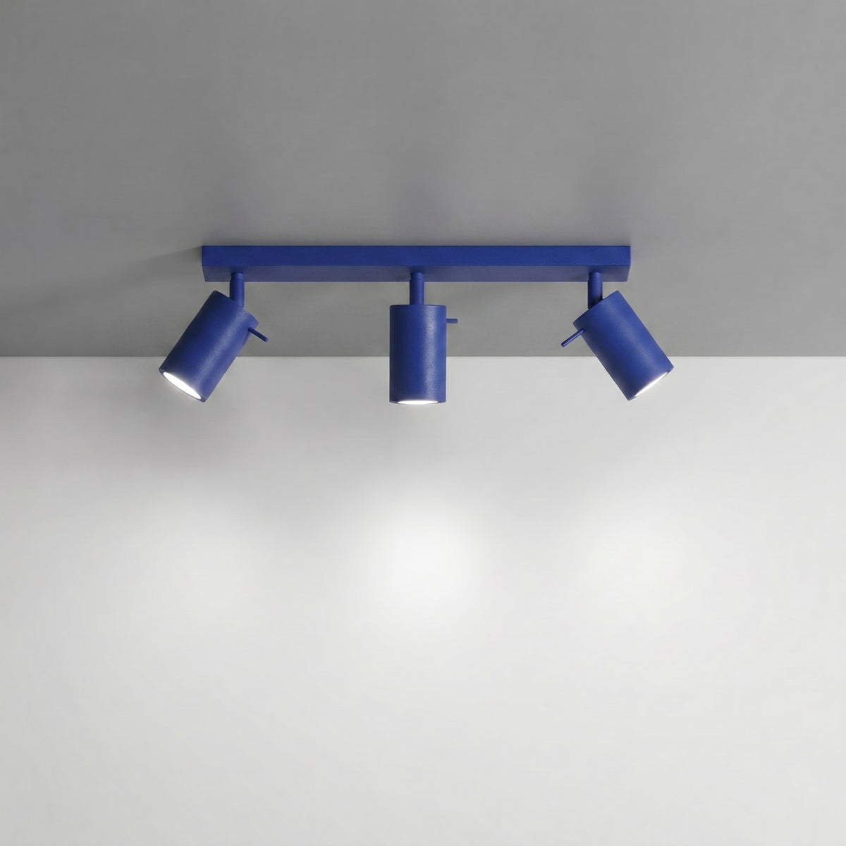 Ceiling lamp RING 3 ultramarine