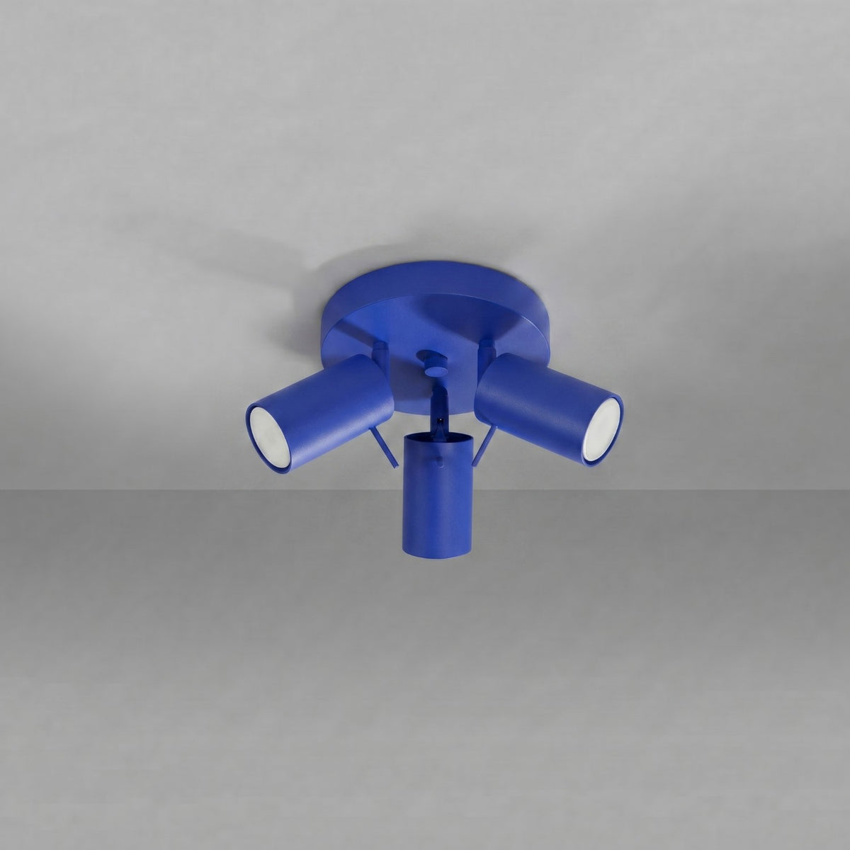 Ceiling lamp RING 3P ultramarine