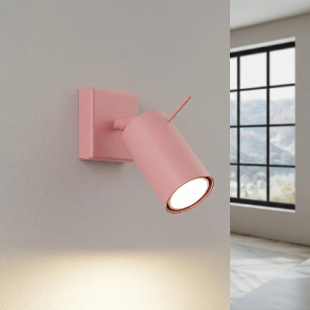 Wall lamp RING pink