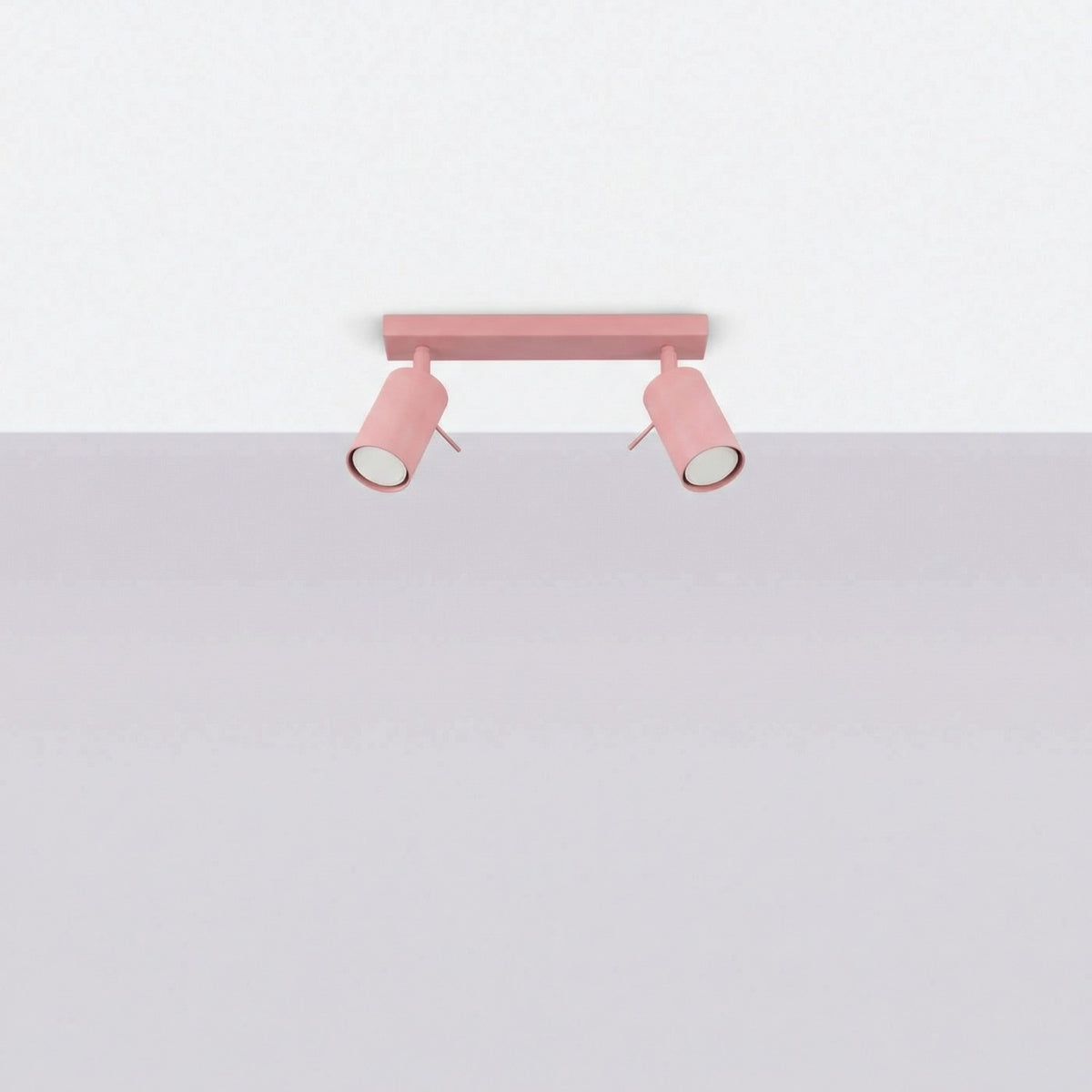 Ceiling lamp RING 2 pink