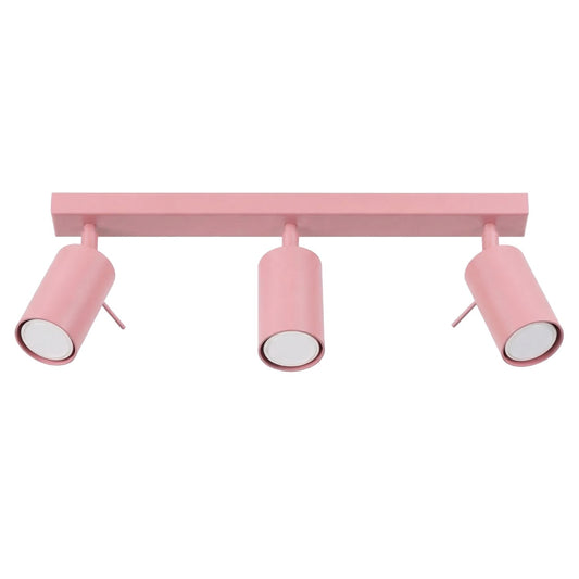 Ceiling lamp RING 3L pink