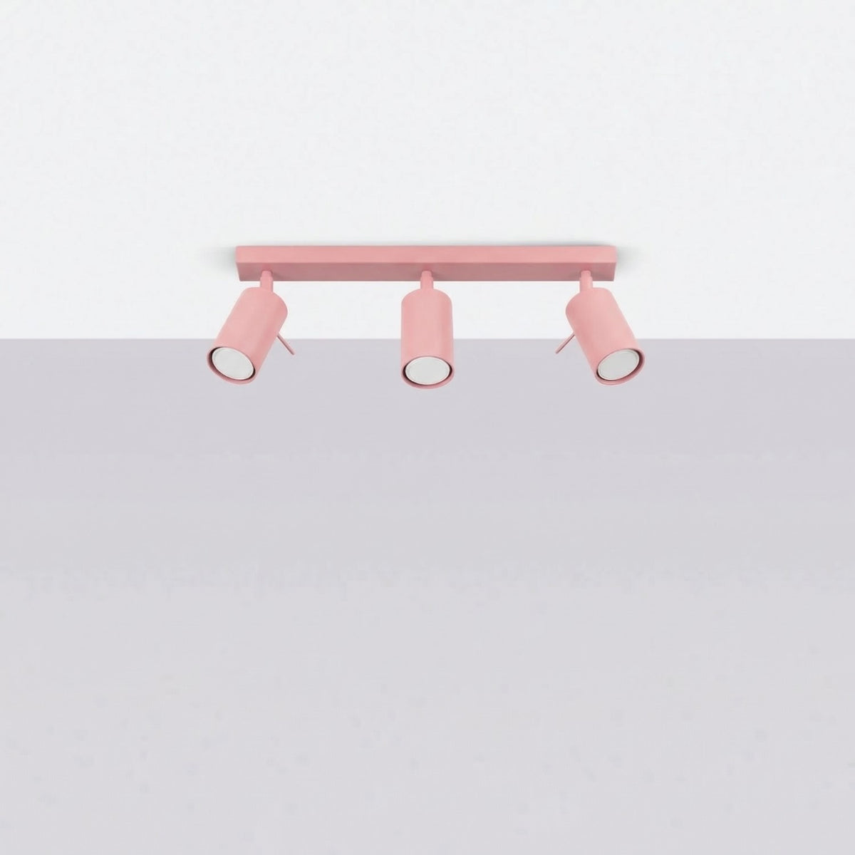 Ceiling lamp RING 3L pink