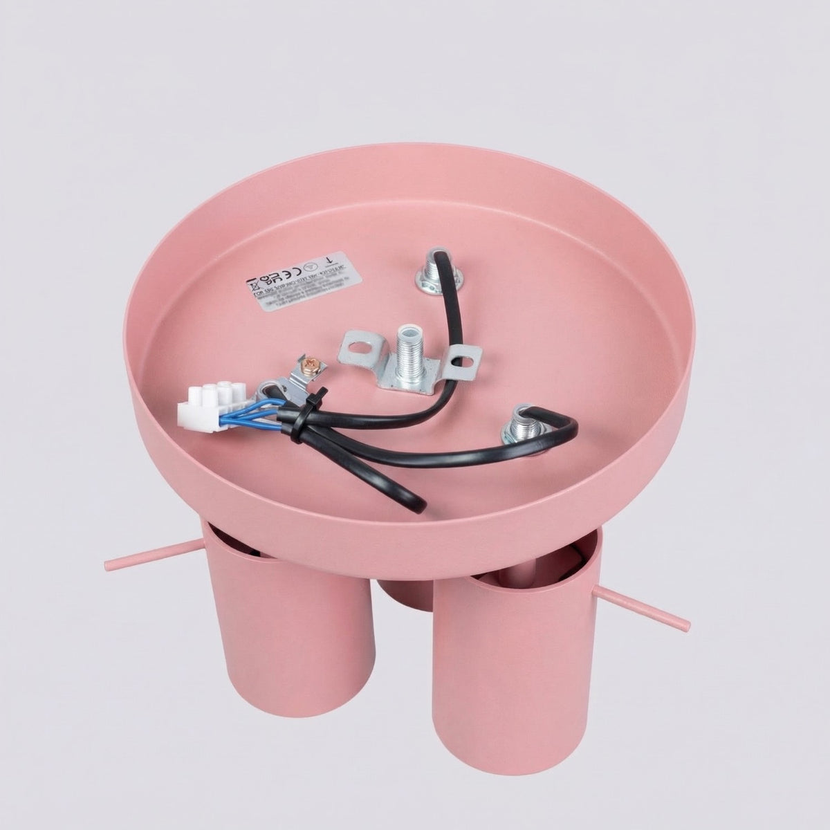 Ceiling lamp RING 3P pink